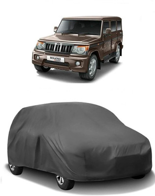 ARNEJA Car Cover For Mahindra Bolero (Without Mirror Pockets)(Grey)