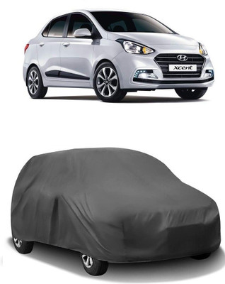 ARNEJA Car Cover For Hyundai Xcent (Without Mirror Pockets)(Grey)