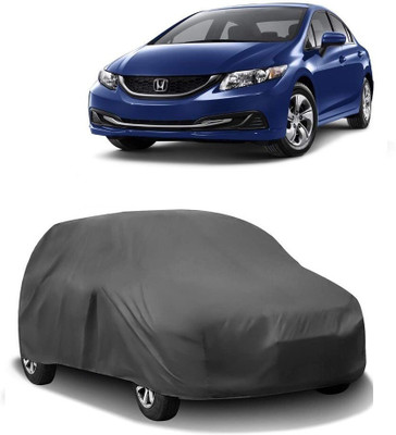 ARNEJA Car Cover For Honda Civic (Without Mirror Pockets)(Grey)