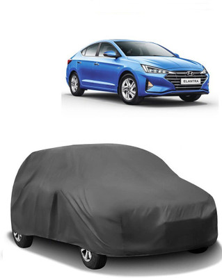 ARNEJA Car Cover For Hyundai Elantra (Without Mirror Pockets)(Grey)