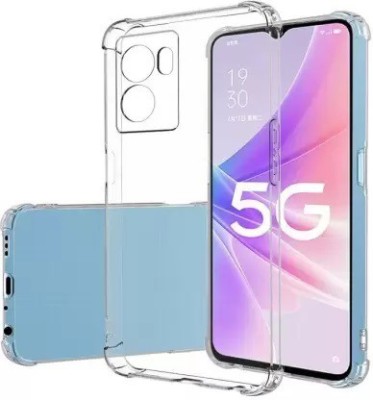 welldesign Back Cover for OPPO A57 2022, Realme Narzo 50 5G, OPPO A77s, Oppo K10 5G, OPPO A57e, Oppo A57, OPPO A77(Transparent, Shock Proof, Silicon, Pack of: 1)