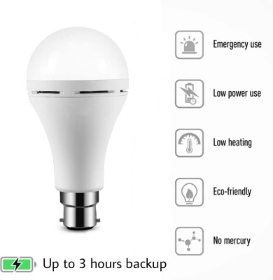 SM PRODUCTS Inverter bulb, emergency bulb 12 wat pack of 1 3 hrs Bulb Emergency Light(White)