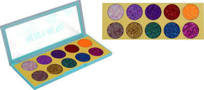 s.f.r color HEAVY METAL BRIGHT GLITTER EYESHADOW PALETTE_2 22 g(MULTICOLOR)