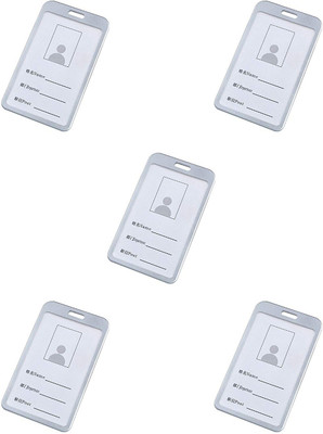 LRS Aluminum ID Badge Holder(Pack of 5)