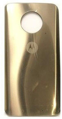 Sandreezz Motorola Moto X4 Back Panel(Gold)