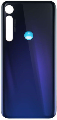 Sandreezz Motorola Moto G8 Plus (with Proper Logo) Back Panel(Blue)