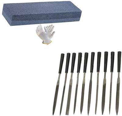 Digital Craft 2 Items : Combination Stone & 10Pc 4x160 Needle File Set 2 Items : Combination Stone & 10Pc 4x160 Needle File Set Rotary Tool(3 mm)