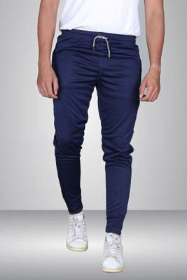 SHANPIK Solid Men Blue Track Pants