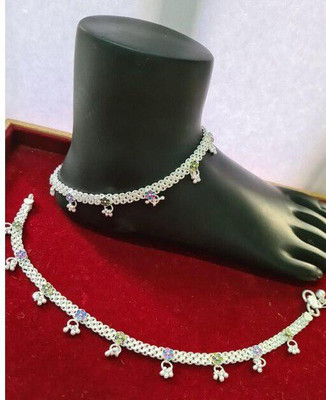 HNA Imitation Alloy Anklet(Pack of 2)