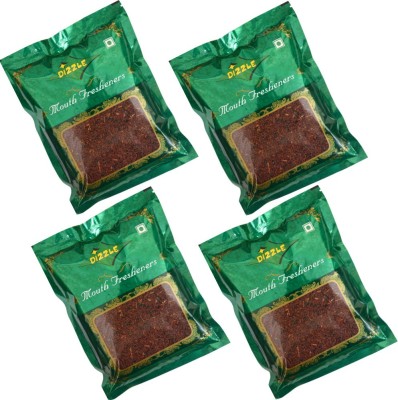 DIZZLE Mitha Pan 100g Pack of 4 Cardamom Mouth Freshener(4 x 25 g)