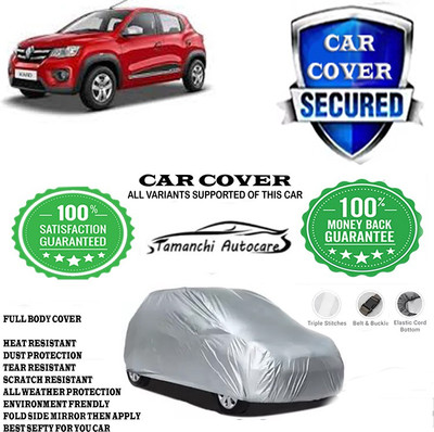 Tamanchi Autocare Car Cover For Renault Kwid 1.0 RXT Optional(Silver)