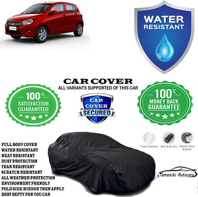Tamanchi Autocare Car Cover For Maruti Suzuki Celerio VXI Petrol(Black)