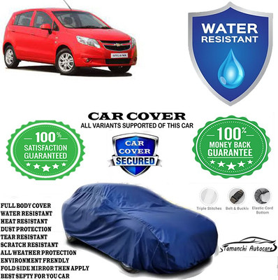 Tamanchi Autocare Car Cover For Chevrolet Sail U-VA(Blue)