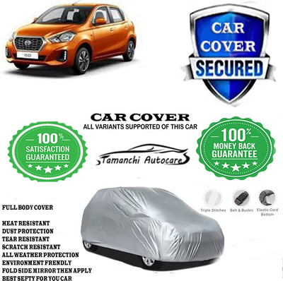 Tamanchi Autocare Car Cover For Datsun GO NXT(Silver)