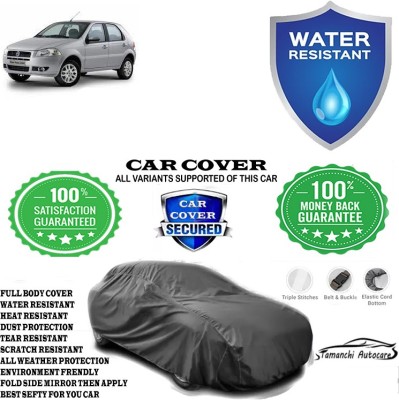 Tamanchi Autocare Car Cover For Fiat Palio Stile(Grey)