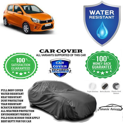 Tamanchi Autocare Car Cover For Maruti Suzuki Celerio LXI Petrol(Grey)