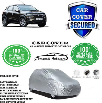 Tamanchi Autocare Car Cover For Renault Kwid(Silver)