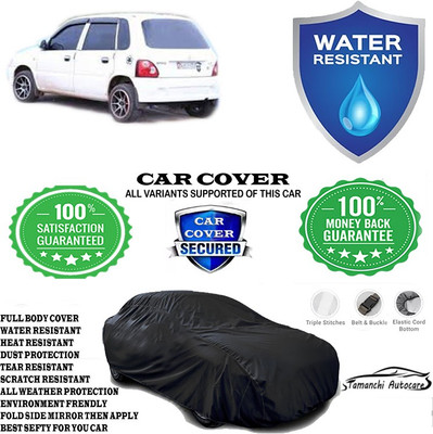 Tamanchi Autocare Car Cover For Maruti Suzuki Zen MPFI(Black)