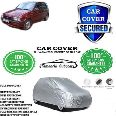 Tamanchi Autocare Car Cover For Maruti Suzuki Zen 1.0i(Silver)