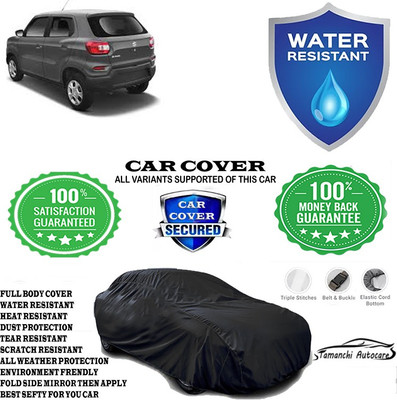 Tamanchi Autocare Car Cover For Maruti Suzuki S-Presso Std(Black)