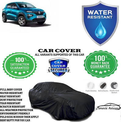 Tamanchi Autocare Car Cover For Renault Kwid 1.0 RXT 02 Anniversary Edition(Black)