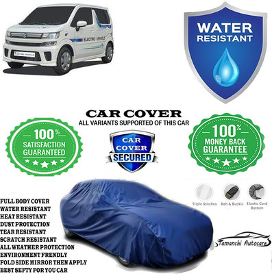 Tamanchi Autocare Car Cover For Maruti Suzuki WagonR Electric Vehicle(Blue)