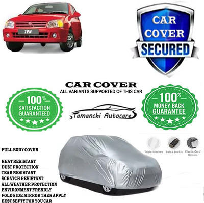 Tamanchi Autocare Car Cover For Maruti Suzuki Zen LX(Silver)