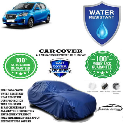 Tamanchi Autocare Car Cover For Datsun GO T Option(Blue)