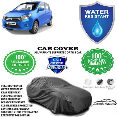 Tamanchi Autocare Car Cover For Maruti Suzuki Celerio ZXI Optional(Grey)