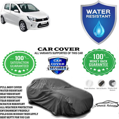 Tamanchi Autocare Car Cover For Maruti Suzuki Celerio VXI CNG Optional(Grey)