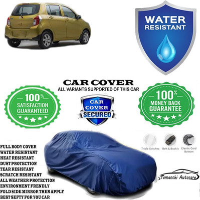 Tamanchi Autocare Car Cover For Maruti Suzuki Celerio VXI AMT Optional Petrol(Blue)