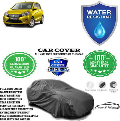 Tamanchi Autocare Car Cover For Maruti Suzuki Celerio ZXI(Grey)