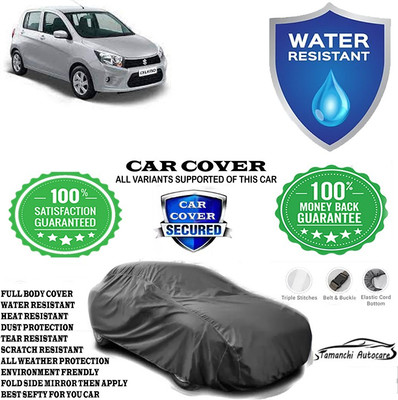 Tamanchi Autocare Car Cover For Maruti Suzuki Celerio Green VXI(Grey)