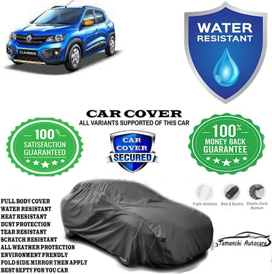 Tamanchi Autocare Car Cover For Renault Kwid Climber 1.0 AMT Petrol(Grey)