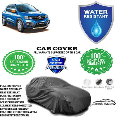 Tamanchi Autocare Car Cover For Renault Kwid Climber 1.0 AMT(Grey)