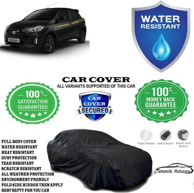 Tamanchi Autocare Car Cover For Datsun GO D(Black)