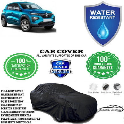 Tamanchi Autocare Car Cover For Renault Kwid AMT RXL(Black)