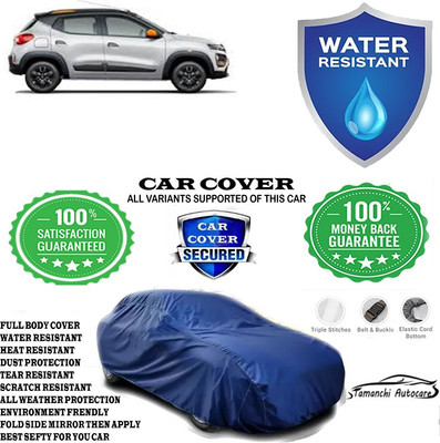 Tamanchi Autocare Car Cover For Renault Kwid Climber 1.0 MT Opt Petrol(Blue)