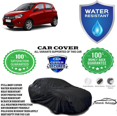 Tamanchi Autocare Car Cover For Maruti Suzuki Celerio VXI AT(Black)