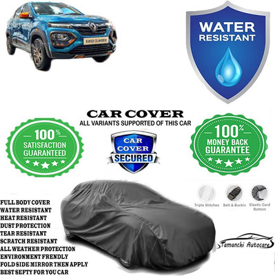 Tamanchi Autocare Car Cover For Renault Kwid Climber 1.0 MT(Grey)