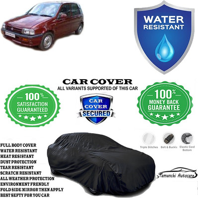 Tamanchi Autocare Car Cover For Maruti Suzuki Zen 1.0i(Black)