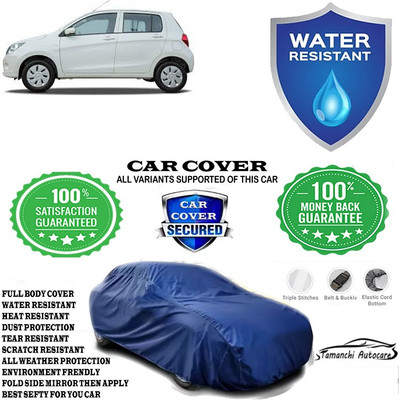 Tamanchi Autocare Car Cover For Maruti Suzuki Celerio ZXI Petrol(Blue)