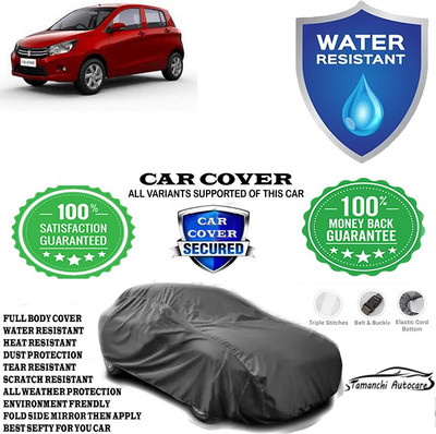 Tamanchi Autocare Car Cover For Maruti Suzuki Celerio VXI Petrol(Grey)