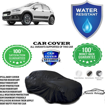 Tamanchi Autocare Car Cover For Fiat Avventura Power Up 1.3 Active Diesel(Black)