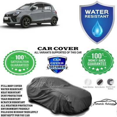 Tamanchi Autocare Car Cover For Maruti Suzuki Celerio X AMT VXI Petrol(Grey)