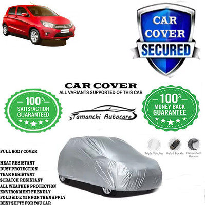 Tamanchi Autocare Car Cover For Maruti Suzuki Celerio ZXI AT Optional(Silver)