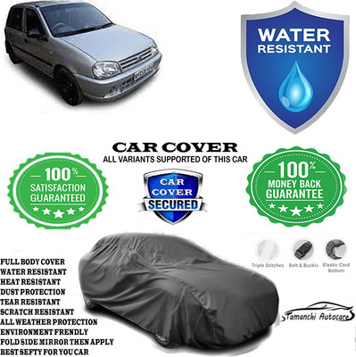 Tamanchi Autocare Car Cover For Maruti Suzuki Zen Lxi(Grey)