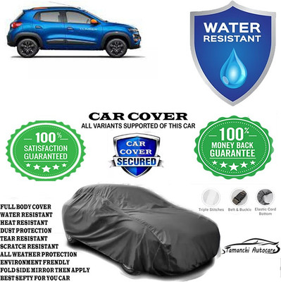 Tamanchi Autocare Car Cover For Renault Kwid Climber 1.0 AMT Opt Petrol(Grey)