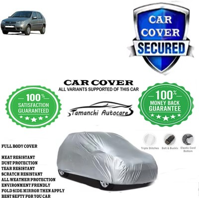 Tamanchi Autocare Car Cover For Fiat Palio Stile 1.6L(Silver)