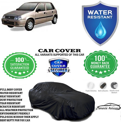 Tamanchi Autocare Car Cover For Maruti Suzuki Zen Edge(Black)